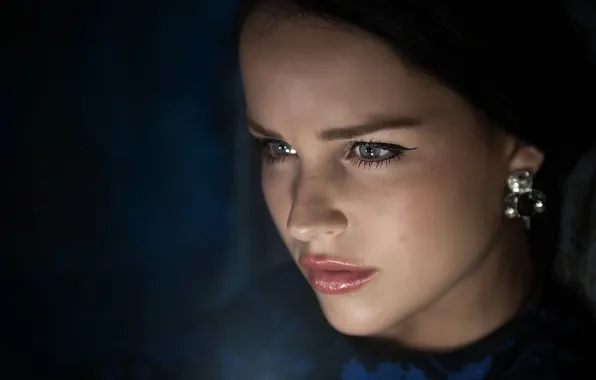 Eyes, look, girl, face, lips