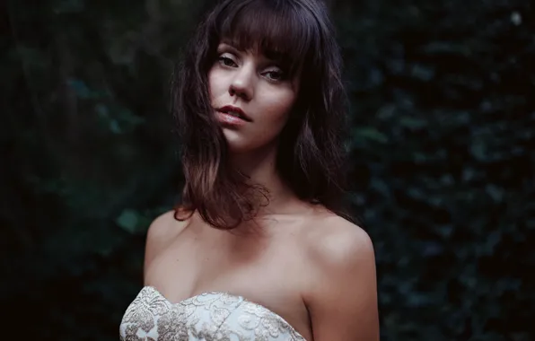 Picture look, girl, background, model, hair