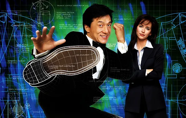 Picture Jennifer Love Hewitt, Jackie Chan, The Tuxedo