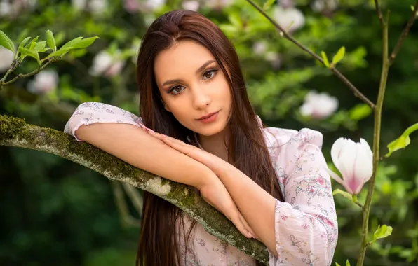Picture girl, portrait, Kasia