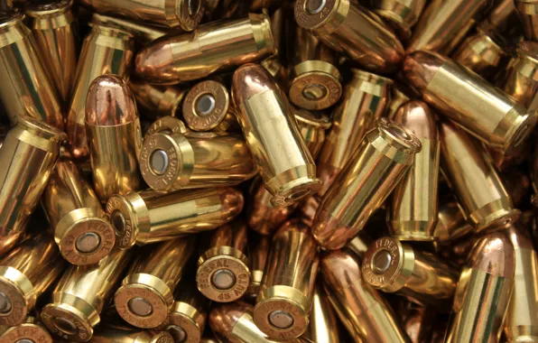 Macro, weapons, bullets, cartridges