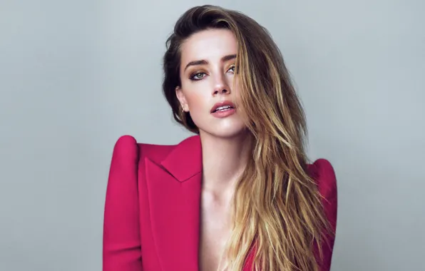 Picture makeup, actress, hairstyle, photoshoot, Amber Heard, Amber Heard, Marie Claire, Boe Marion