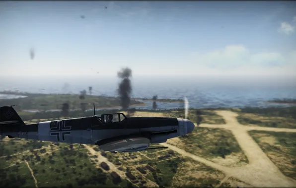 Germany, Messerschmitt, G-2, War Thunder, 109, trop