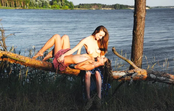 Nature, Girl, River, Erotic, Sexy, Beautiful, Tomorrow, Victory