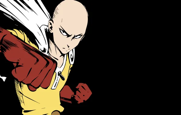 Wallpaper guy, Saitama, One Punch Man for mobile and desktop, section арт,  resolution 1920x1080 - download