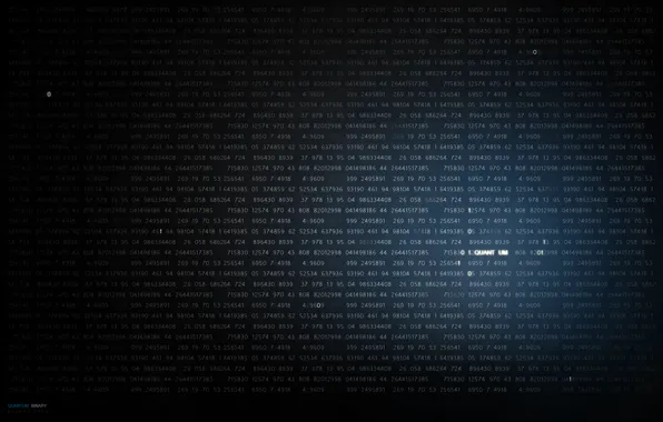 Quantum binary, binary code