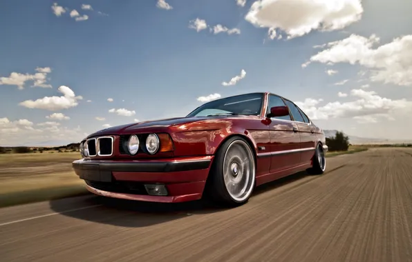 Road, machine, speed, BMW