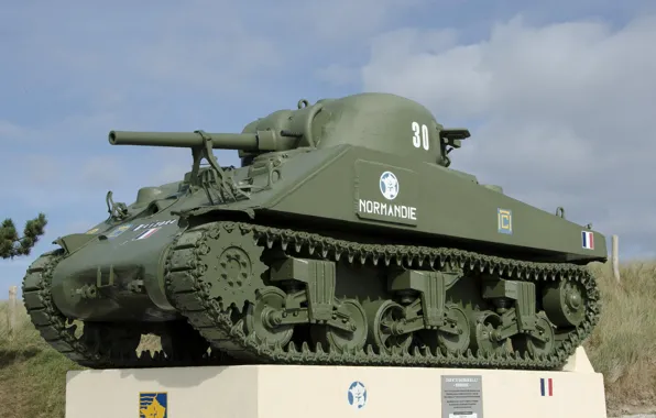 War, tank, average, M4 Sherman, period, world, Second, "Sherman"