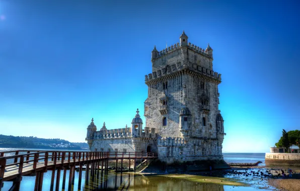 Picture tower, Portugal, Lisbon, Torre de Belem