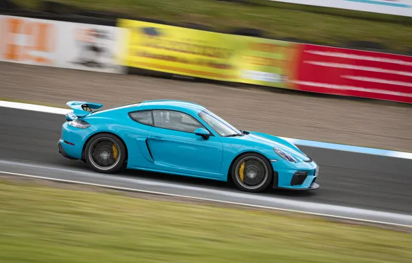 Porsche, Speed, Profile, Cayman, Track, GT4, 2019, Porsche 718 (982) Cayman GT4
