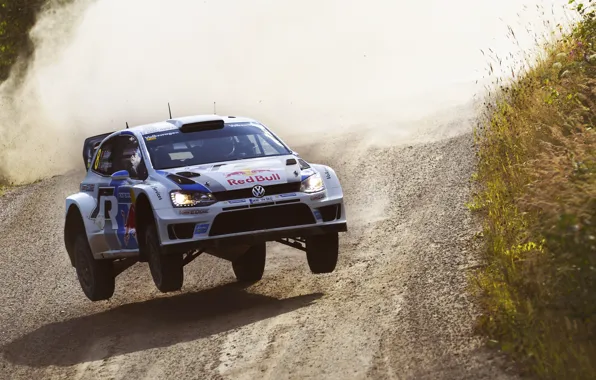 Auto, Volkswagen, Speed, WRC, Rally, Rally, Polo, In The Air