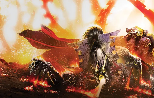 Horus Heresy, Warhammer 40000, Word Bearers, Aaron Dembski-Bowden, Aurelian, Lorgar, Avatar of Khaine, primarch