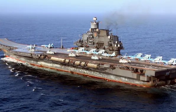 Cruiser, helicopters, Admiral Kuznetsov, Aircraft carrier, Samolety