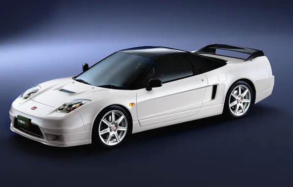 White, Machine, Honda, Car, Render, Rendering, Honda NSX, White color