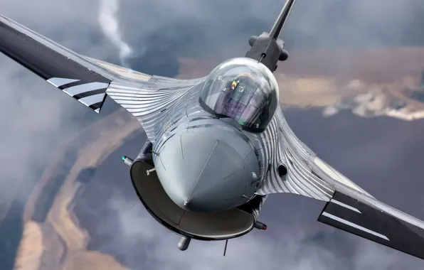 Fighter, F-16, the fourth generation, easy, multifunction