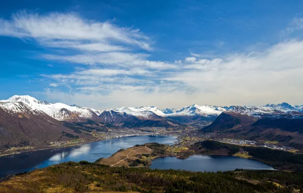 Norway, Norway, the fjord, Helgehornet