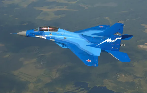 Picture the sky, earth, the air, The MiG-29K