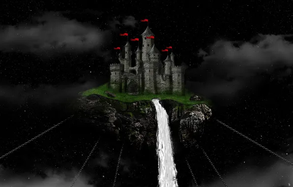 Castle, maxmason, floating castle, the legend of the vampire