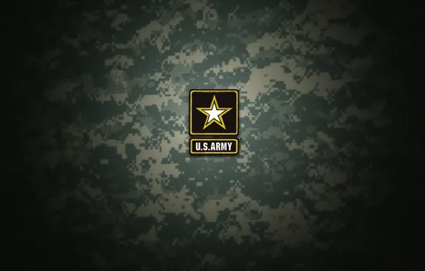 Army, emblem, camouflage, patch