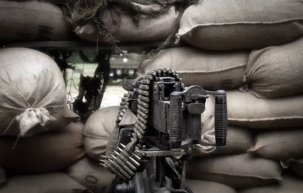 Weapons, background, machine gun