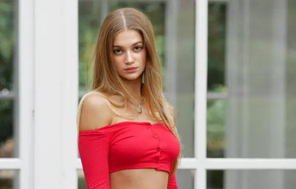 Look, hair, bokeh, Sophie