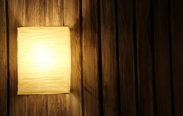 Light, night, background, tree, Board, lamp, bamboo, lantern
