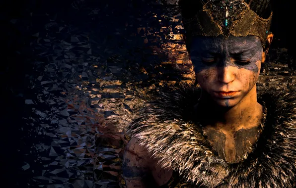 Picture background, the game, Hellblade Senua's Sacrifice
