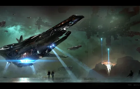 The game, spaceship, Star Citizen