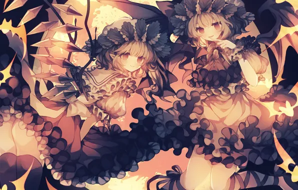 Girls, Touhou, Touhou, Ruching