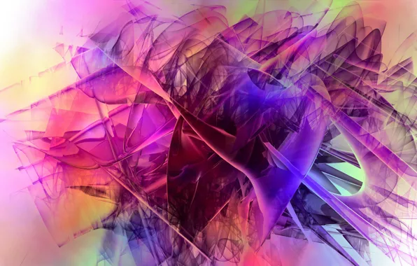 Purple, line, abstraction, strip, lilac, graphics, structure, composition