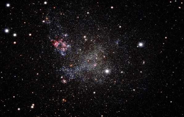 Galaxy, Cetus, The Dwarf Galaxy, IC 1613