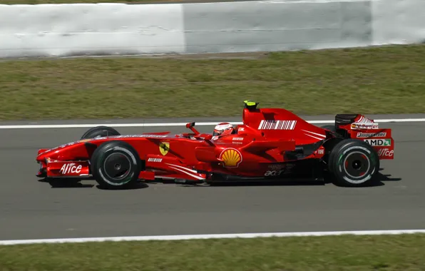 Ferrari, Formula 1, 2007, The Nürburgring, Raikkonen