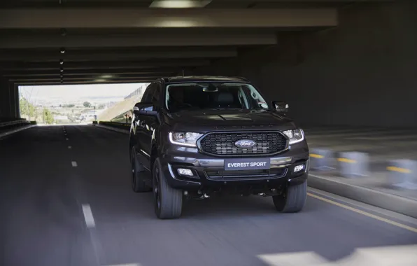 Ford, in motion, Sport, Everest, 4WD, 2021