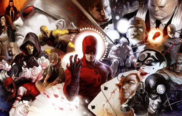 Picture marvel, comics, Daredevil