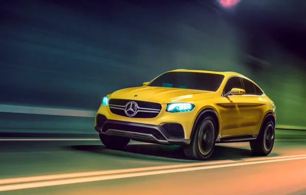 Mercedes, Yellow, New