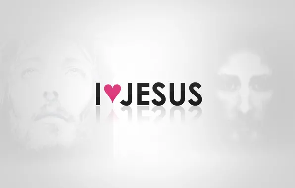 Picture love, heart, Jesus