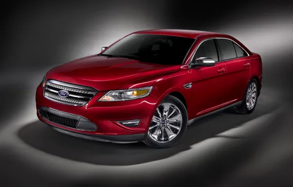 Picture red, Ford, taurus
