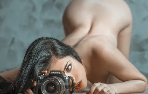 Girl, the camera, girl, camera, Jose Antonio Roman Andrades