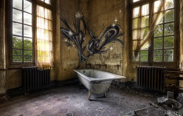 Room, interior, bath