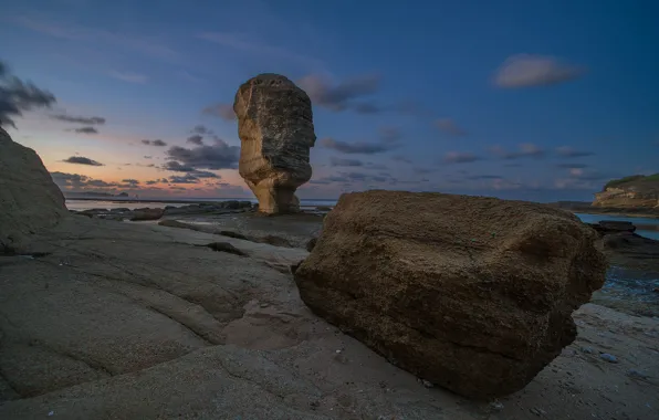 Rock, stone, Indonesia, the island of Lombok, Batu Payung Beach