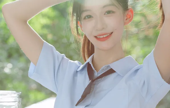 Beautiful, Asian, Model, Smile, Woman, Cute, Pretty, Petite