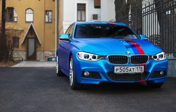 BMW, Car, Blue, 335i, xDrive