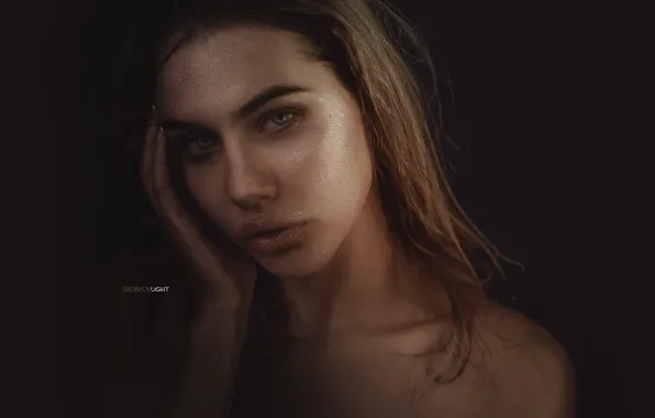 Girl, face, portrait, image, Alexander Drobkov-Light, Natalia Chernukha