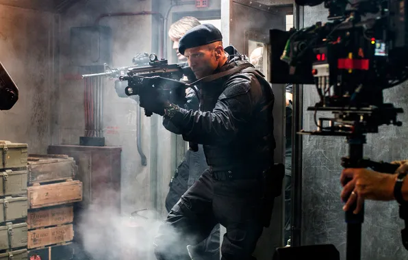 Picture Jason Statham, Jason Statham, Lee Christmas, The Expendables 3, The expendables 3