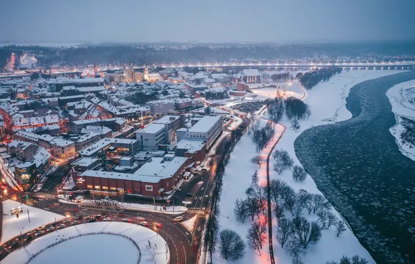 The city, Lithuania, Kaunas