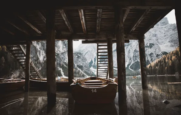 Picture roof, water, boat, Jordan McGee