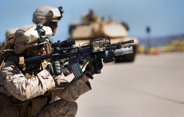 Weapons, army, soldiers