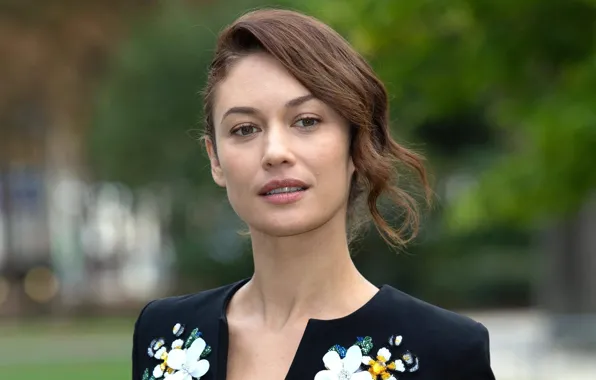 Look, pose, model, makeup, actress, brunette, hairstyle, Olga Kurylenko