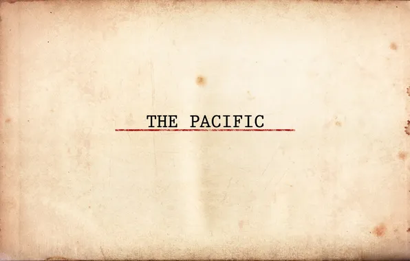 Picture movie, the inscription, the series, the pacific, In the Pacific