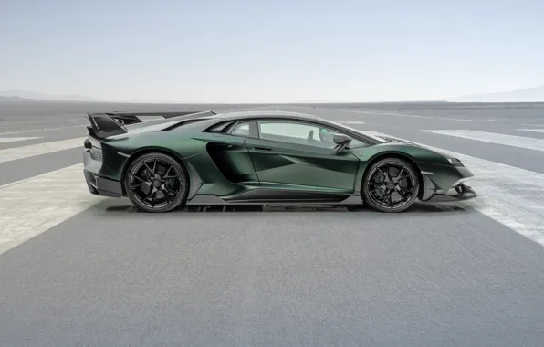 Lamborghini, supercar, side view, Aventador, Mansory, 2020, SVJ, Cabrera